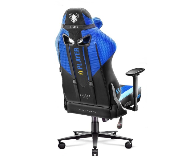 Diablo Chairs X-Player 2.0 Normal Size Frost Black - 1208701 - zdjęcie 4